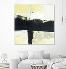 Coal Train A by JB Hall on GIANT ART - yellow abstract