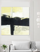 Coal Train A by JB Hall on GIANT ART - yellow abstract