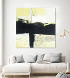 Coal Train A by JB Hall on GIANT ART - yellow abstract