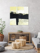 Coal Train A by JB Hall on GIANT ART - yellow abstract