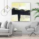 Coal Train A by JB Hall on GIANT ART - yellow abstract