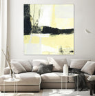 Coal Train D by JB Hall on GIANT ART - yellow abstract