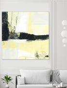 Coal Train D by JB Hall on GIANT ART - yellow abstract