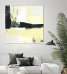 Coal Train D by JB Hall on GIANT ART - yellow abstract