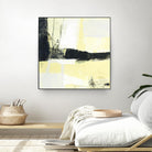 Coal Train D by JB Hall on GIANT ART - yellow abstract