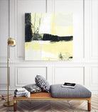 Coal Train D by JB Hall on GIANT ART - yellow abstract