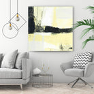 Coal Train D by JB Hall on GIANT ART - yellow abstract