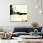 Coal Train D by JB Hall on GIANT ART - yellow abstract