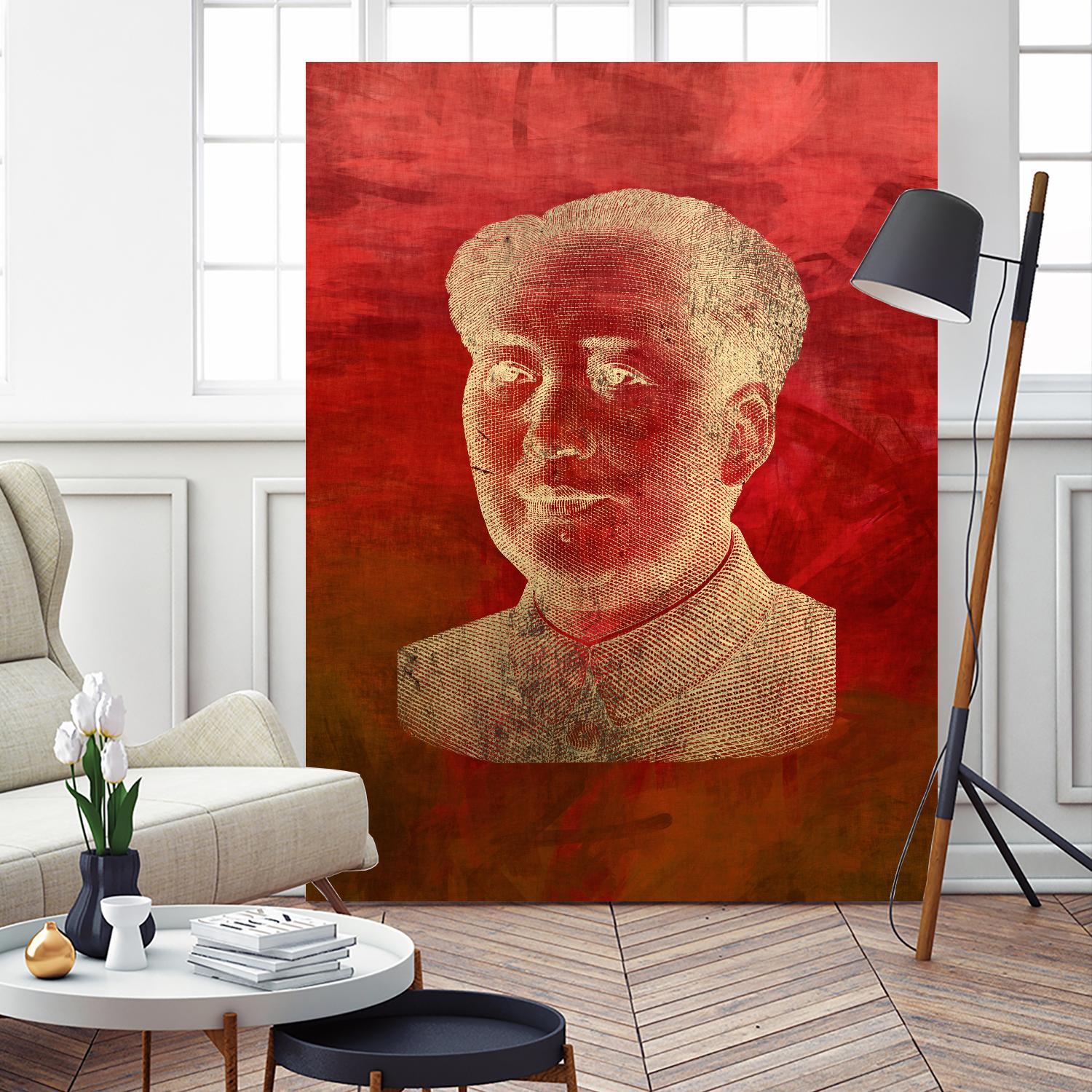 Mao by THE Studio on GIANT ART - beige oriental