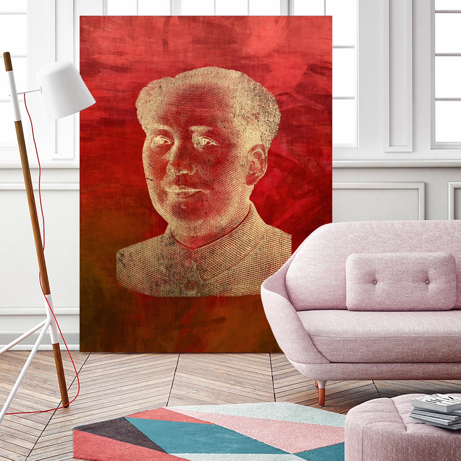 Mao by THE Studio on GIANT ART - beige oriental