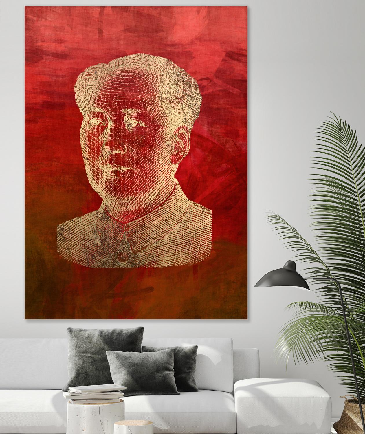 Mao by THE Studio on GIANT ART - beige oriental