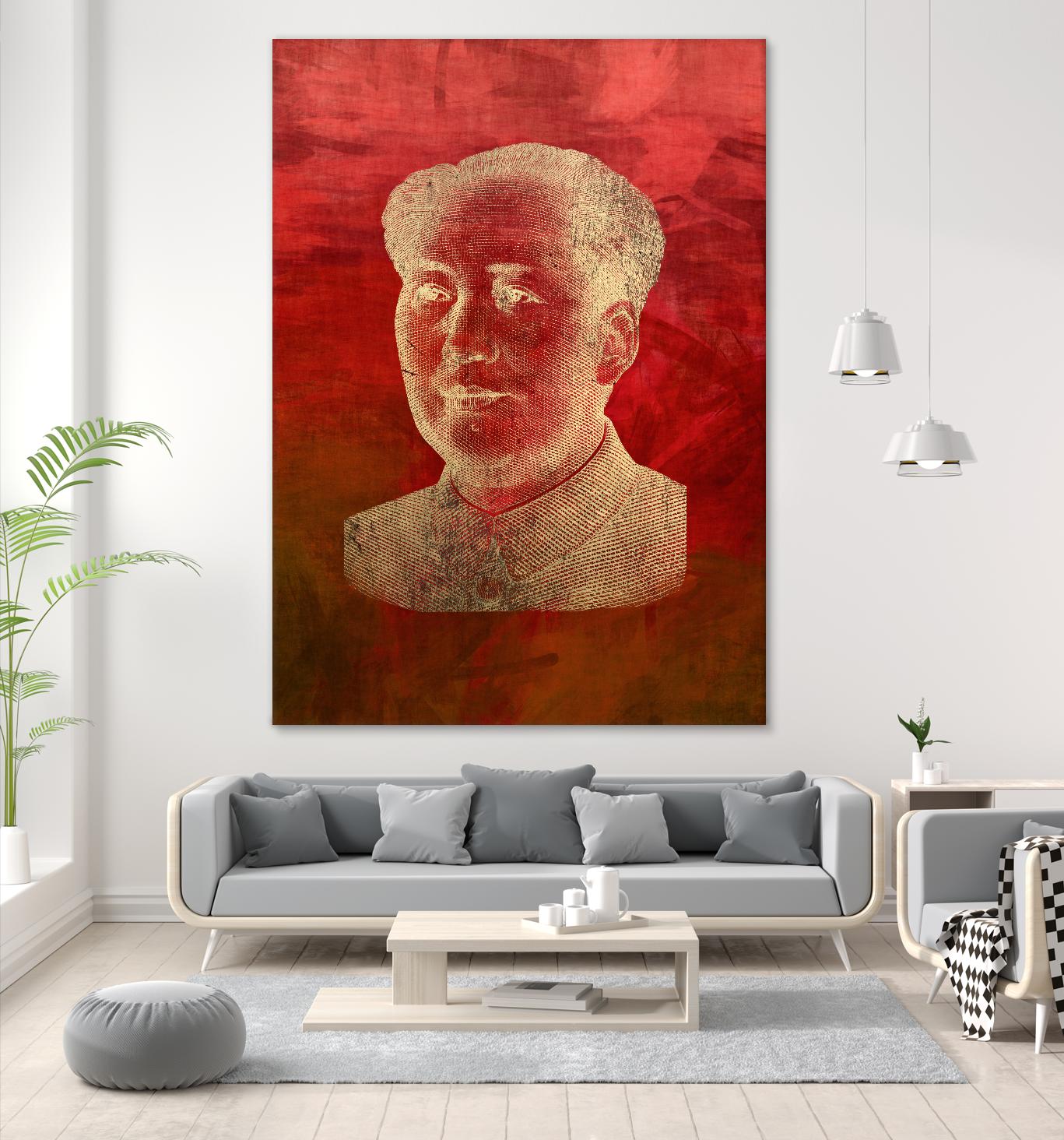 Mao by THE Studio on GIANT ART - beige oriental