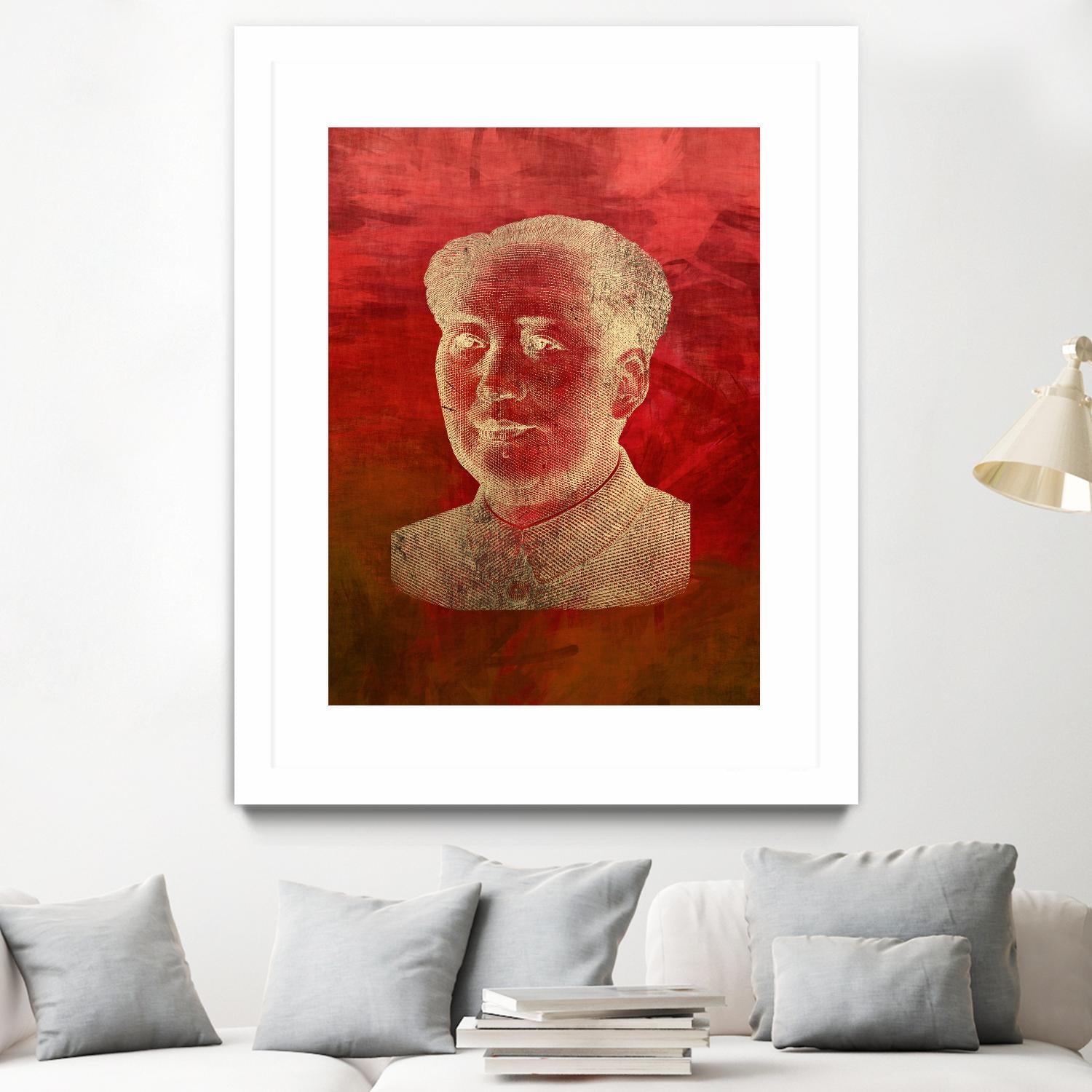 Mao by THE Studio on GIANT ART - beige oriental