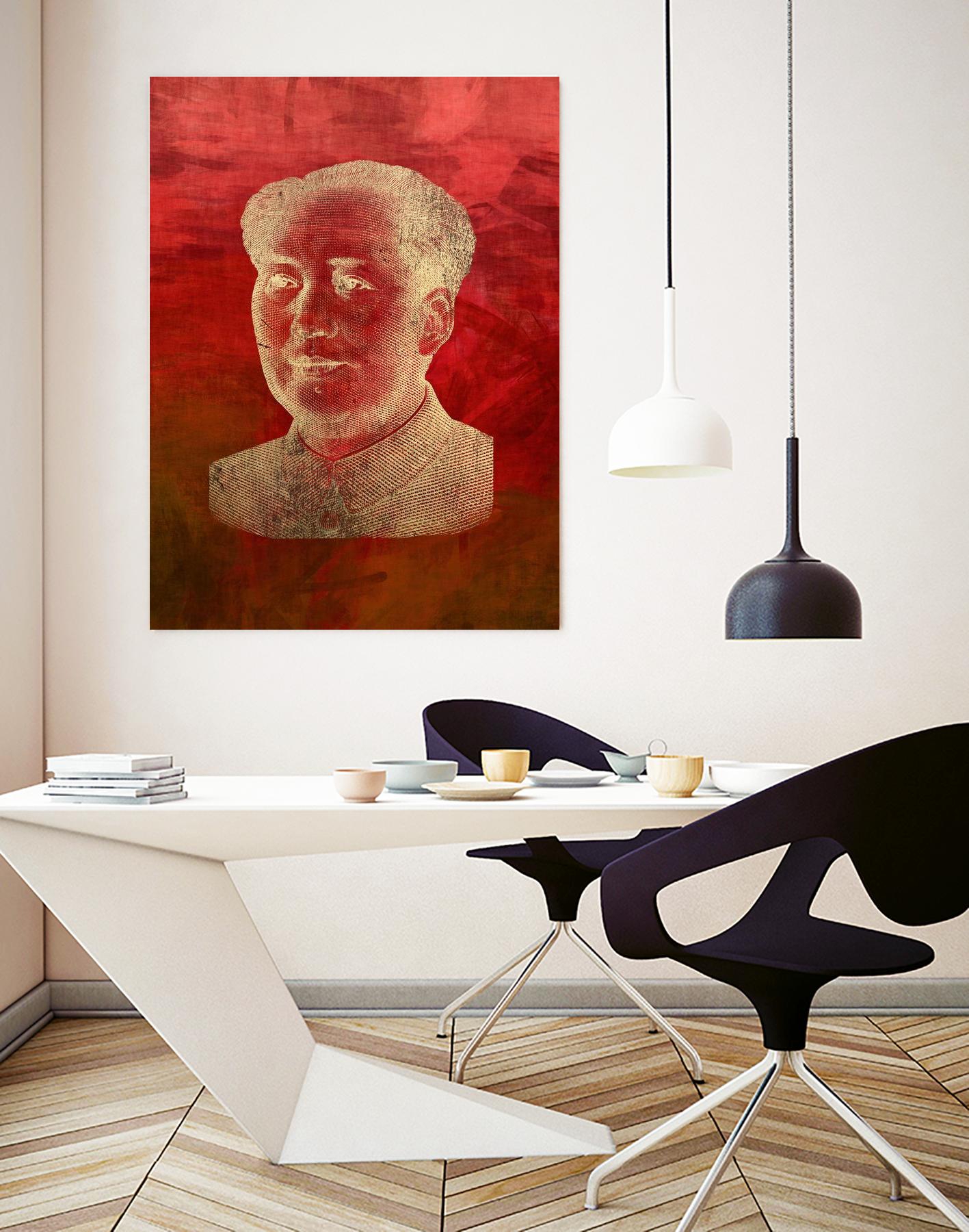 Mao by THE Studio on GIANT ART - beige oriental