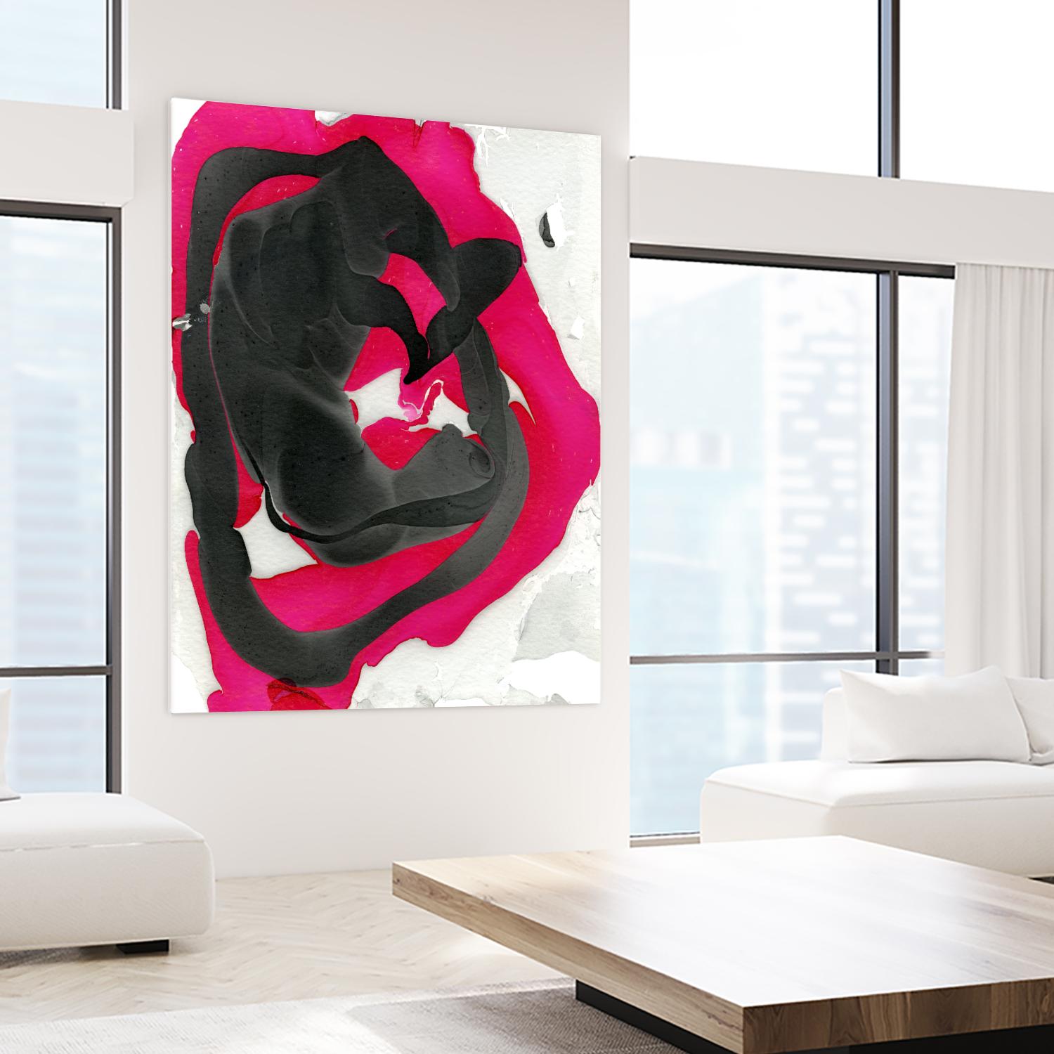 Nail Polish Abstract A by THE Studio on GIANT ART - grey abstract