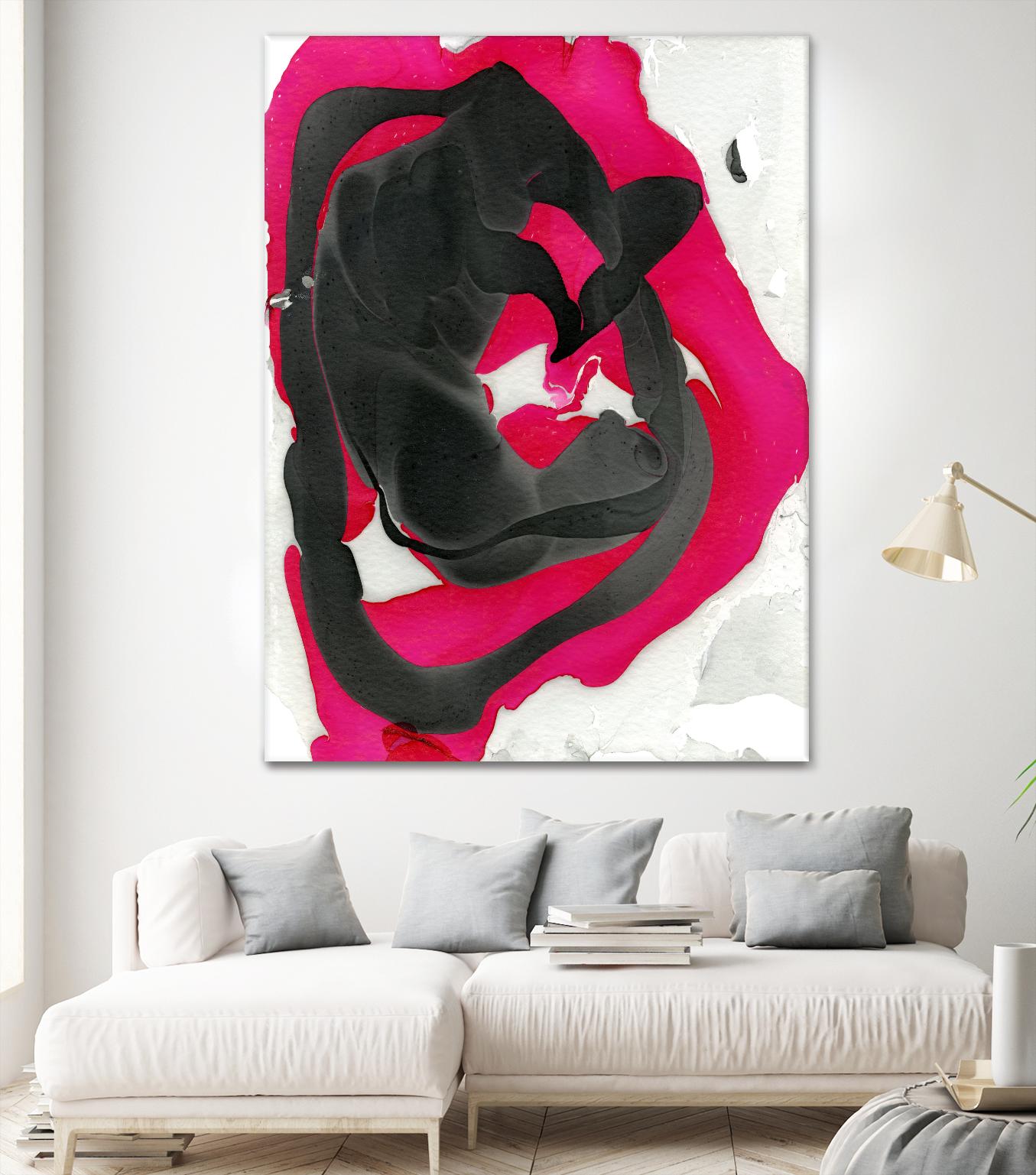 Nail Polish Abstract A by THE Studio on GIANT ART - grey abstract