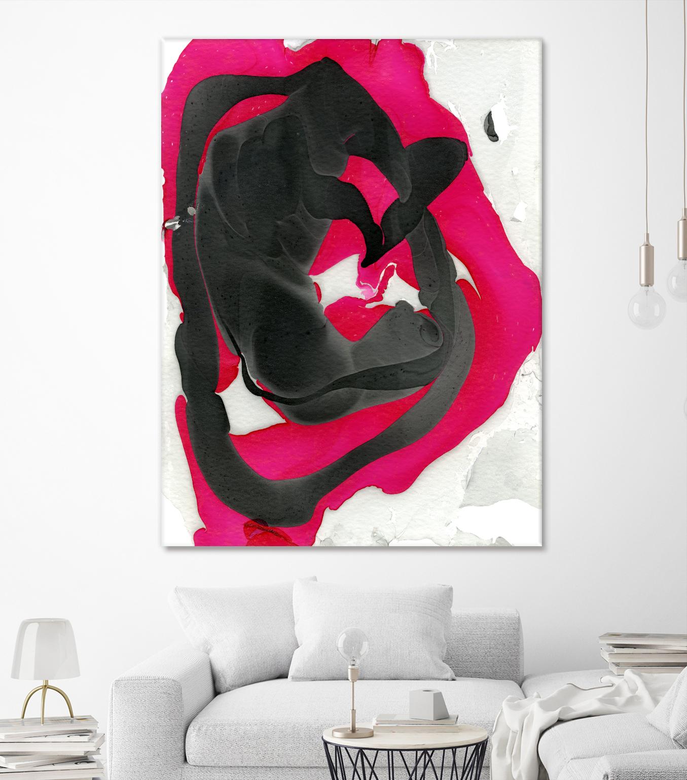 Nail Polish Abstract A by THE Studio on GIANT ART - grey abstract