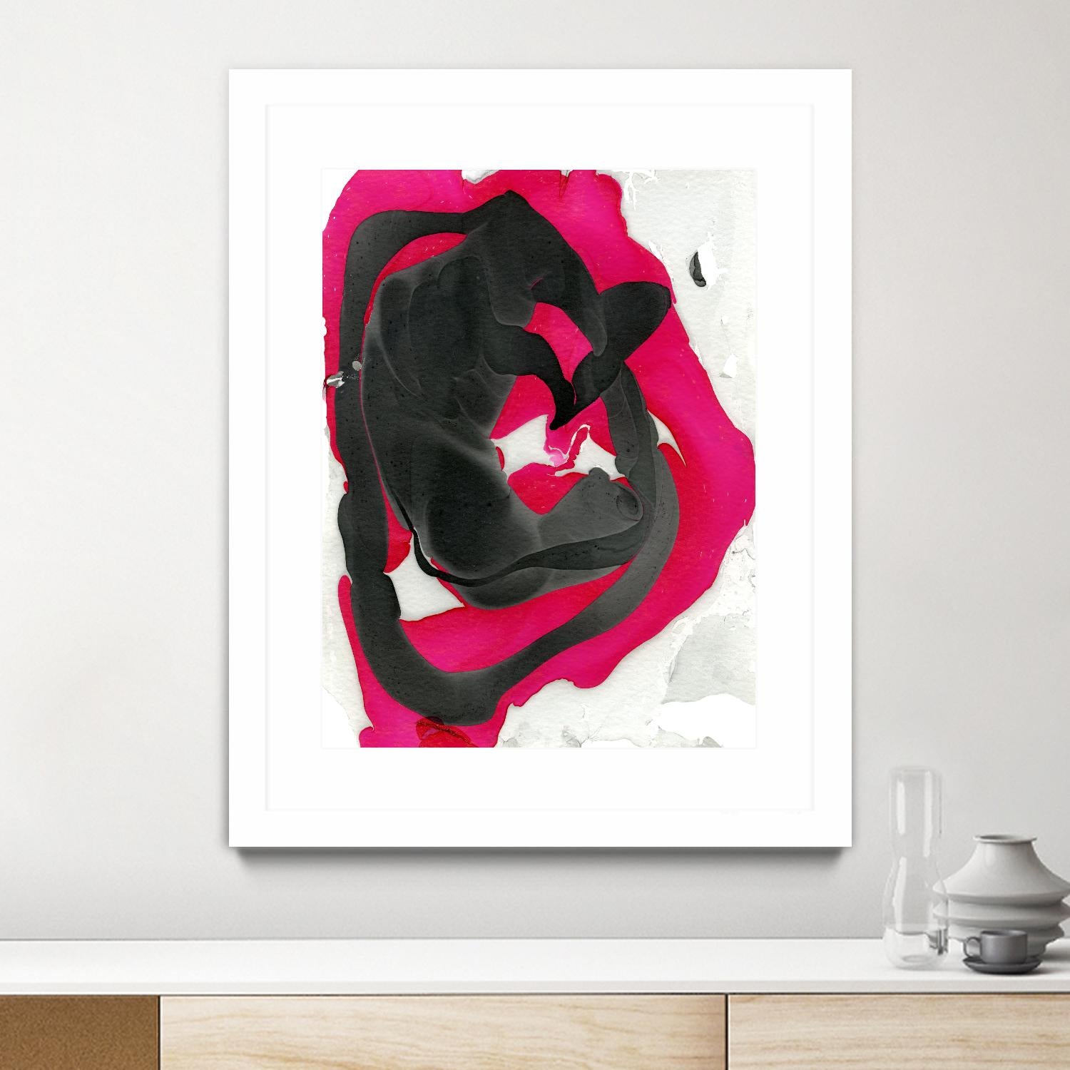 Nail Polish Abstract A by THE Studio on GIANT ART - grey abstract