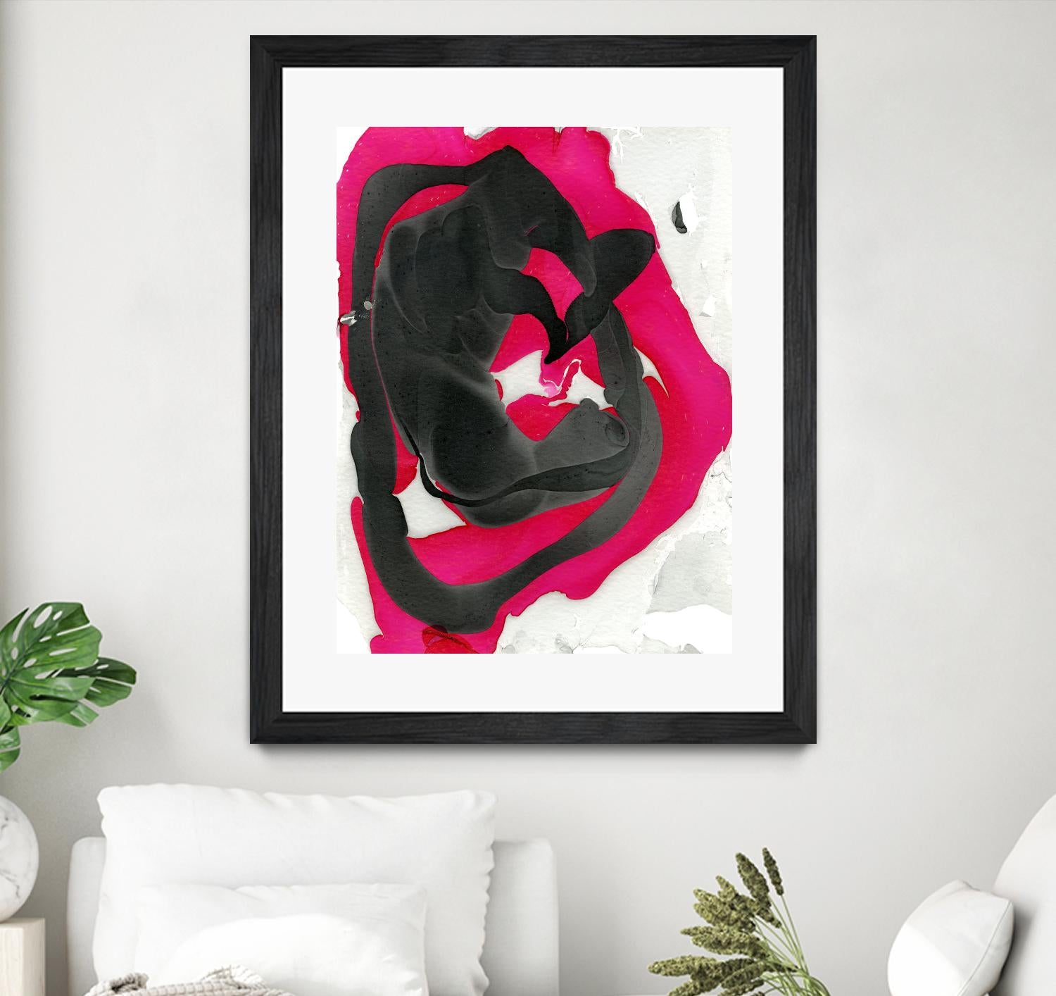 Nail Polish Abstract A by THE Studio on GIANT ART - grey abstract