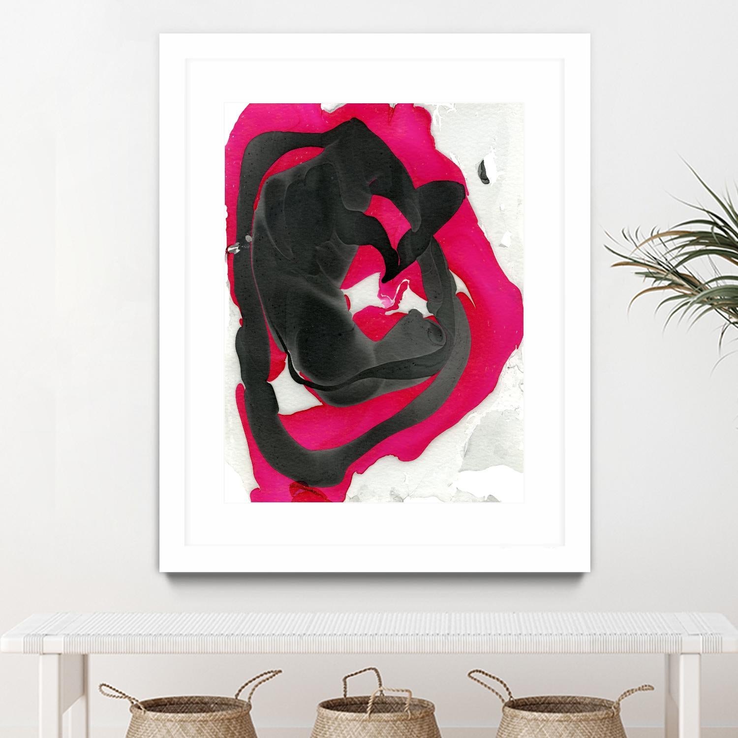 Nail Polish Abstract A by THE Studio on GIANT ART - grey abstract