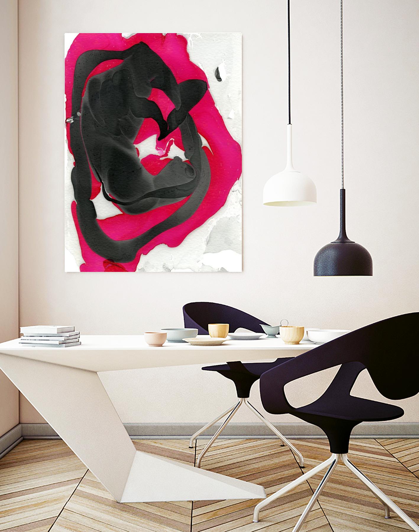 Nail Polish Abstract A by THE Studio on GIANT ART - grey abstract