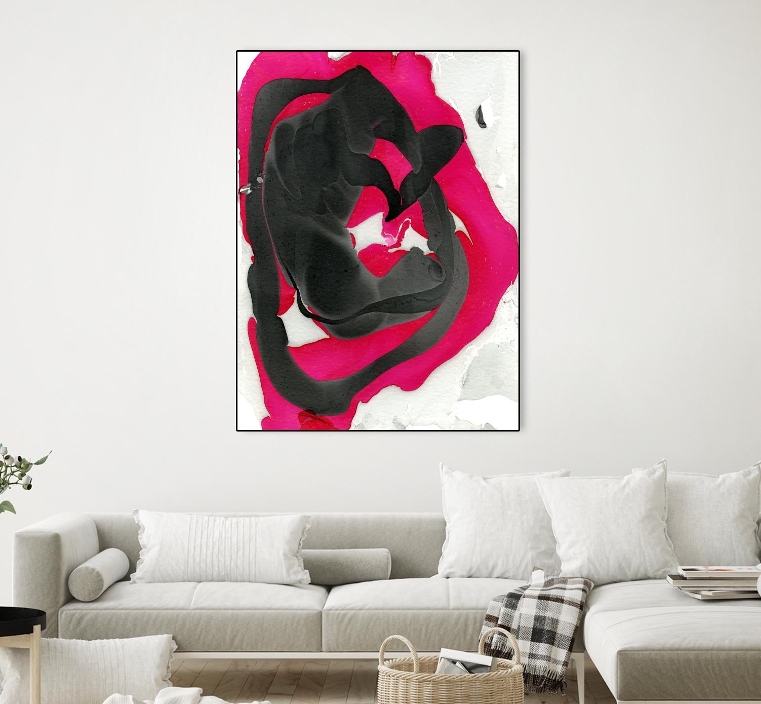 Nail Polish Abstract A by THE Studio on GIANT ART - grey abstract