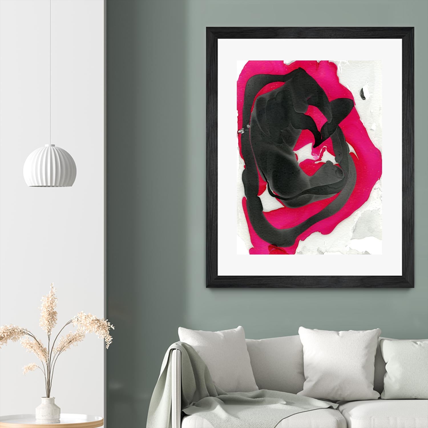 Nail Polish Abstract A by THE Studio on GIANT ART - grey abstract