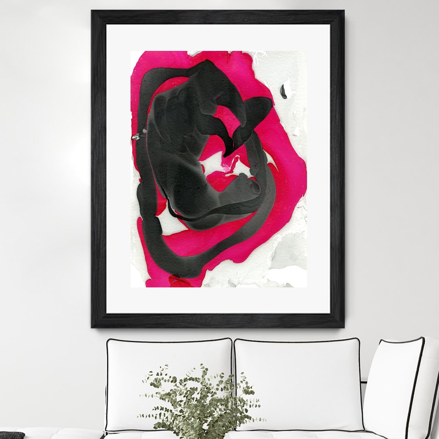 Nail Polish Abstract A by THE Studio on GIANT ART - grey abstract