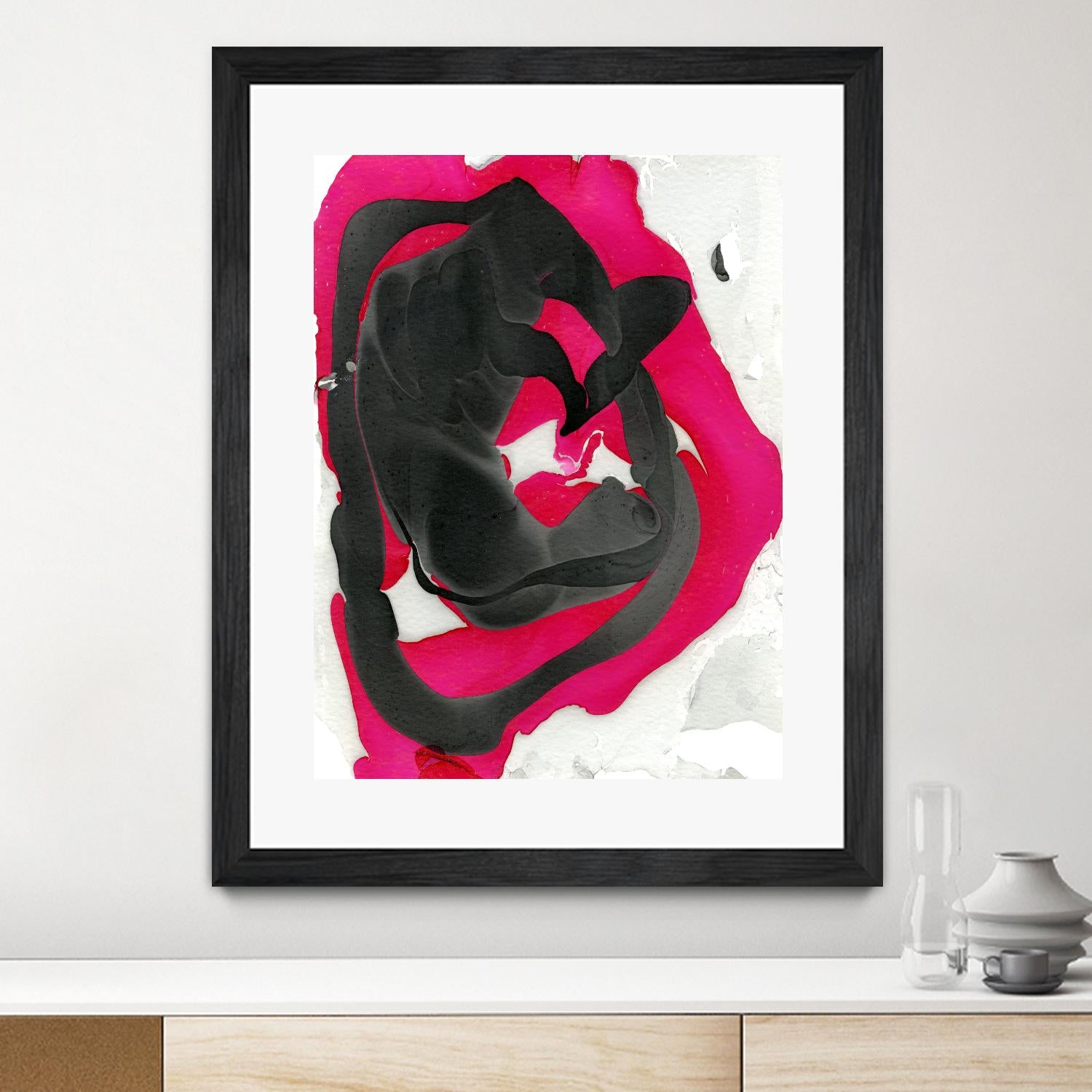 Nail Polish Abstract A by THE Studio on GIANT ART - grey abstract