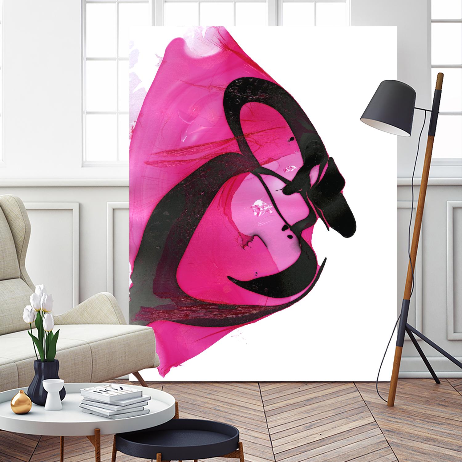 Nail Polish Abstract B by THE Studio on GIANT ART - grey abstract