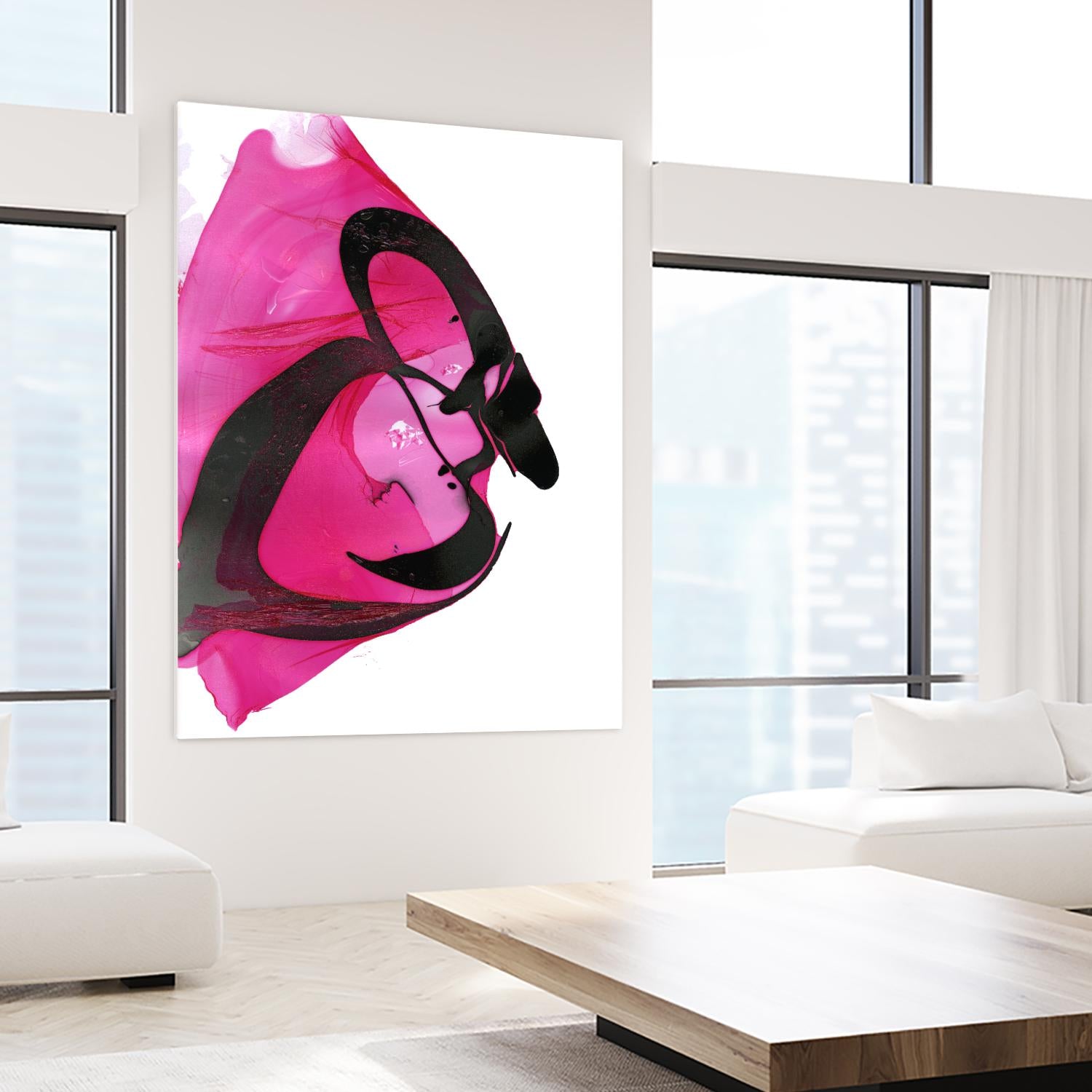 Nail Polish Abstract B by THE Studio on GIANT ART - grey abstract