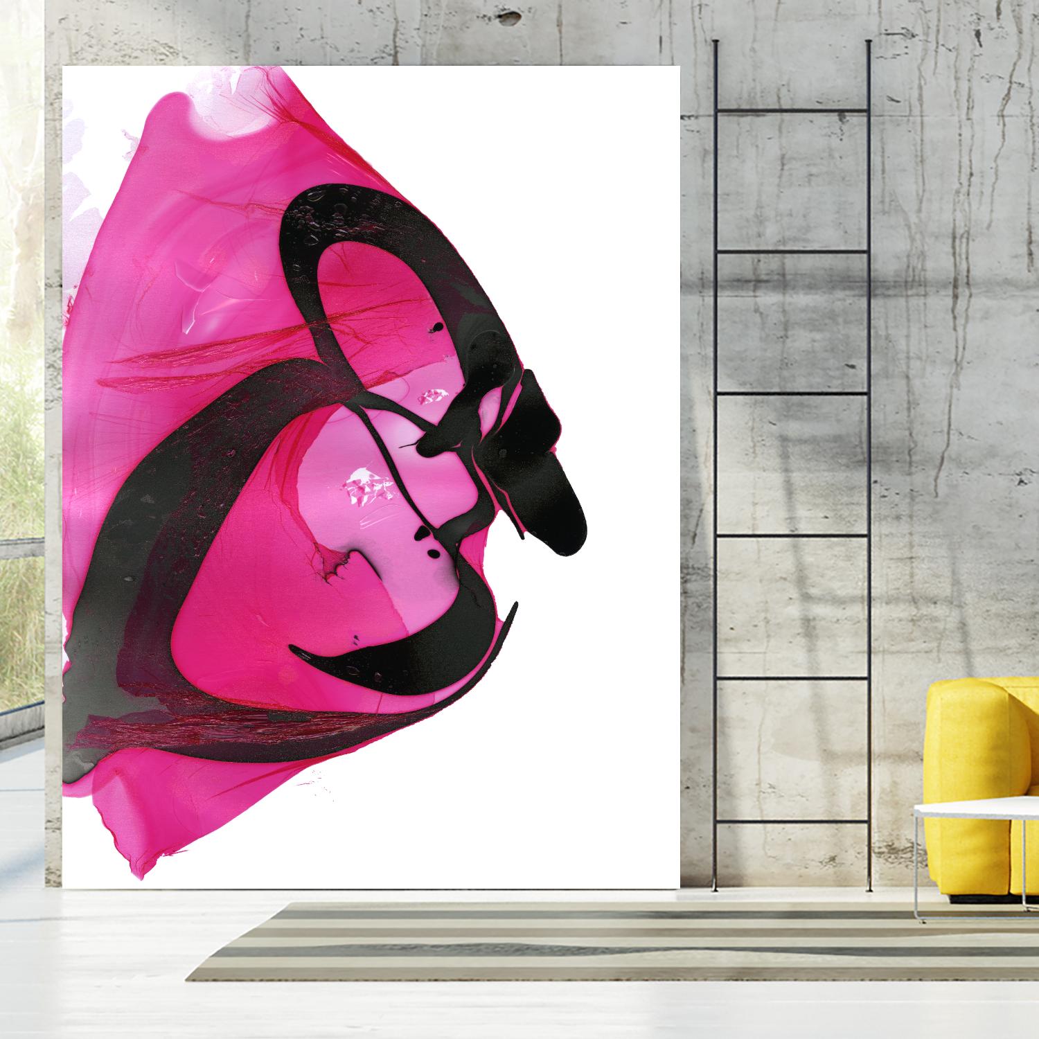 Nail Polish Abstract B by THE Studio on GIANT ART - grey abstract