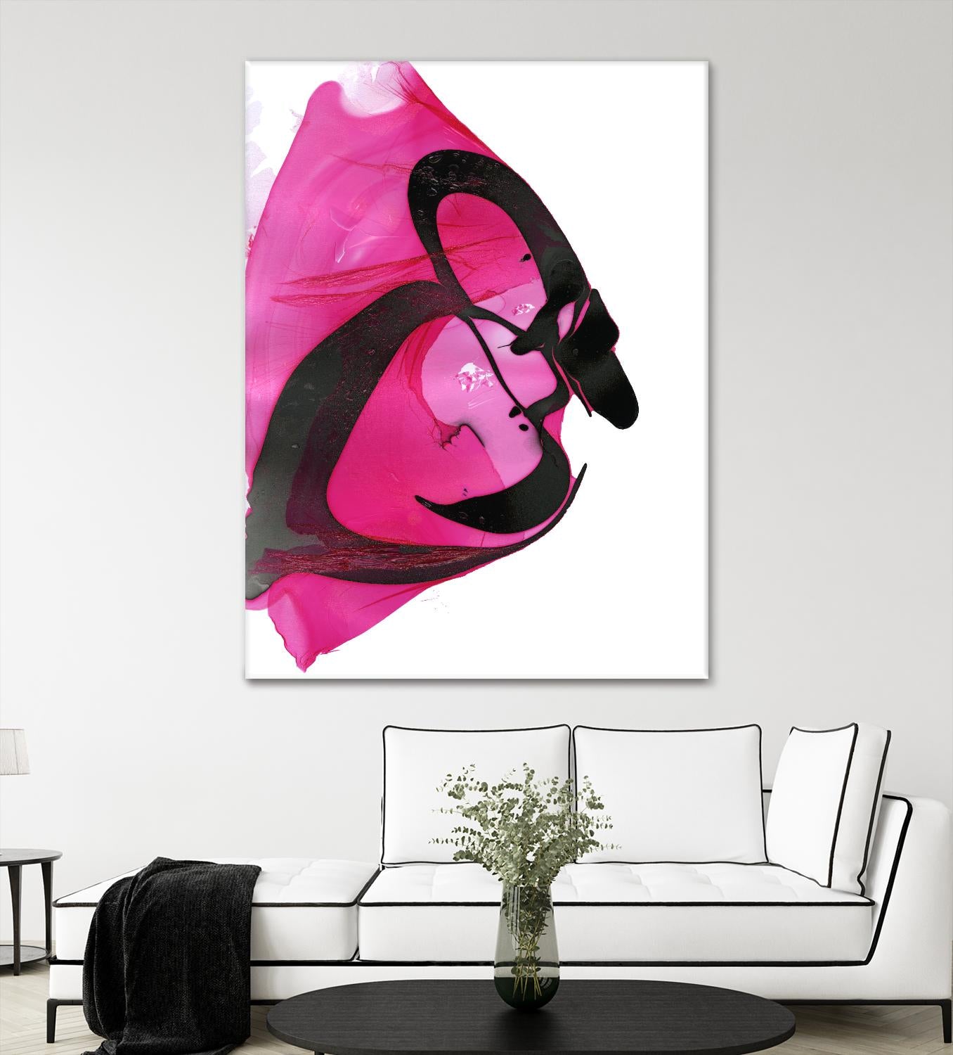 Nail Polish Abstract B by THE Studio on GIANT ART - grey abstract