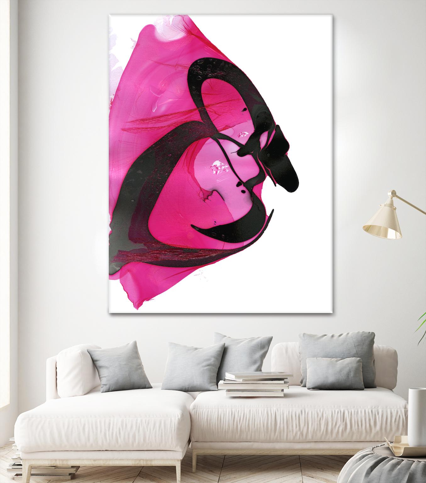 Nail Polish Abstract B by THE Studio on GIANT ART - grey abstract