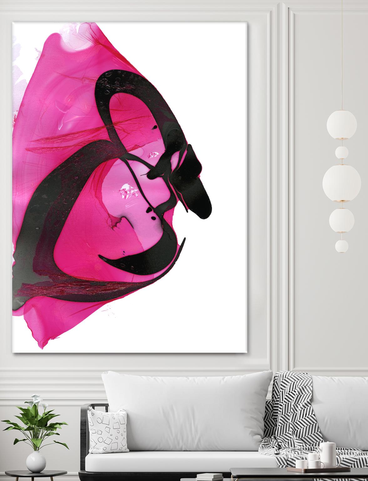 Nail Polish Abstract B by THE Studio on GIANT ART - grey abstract