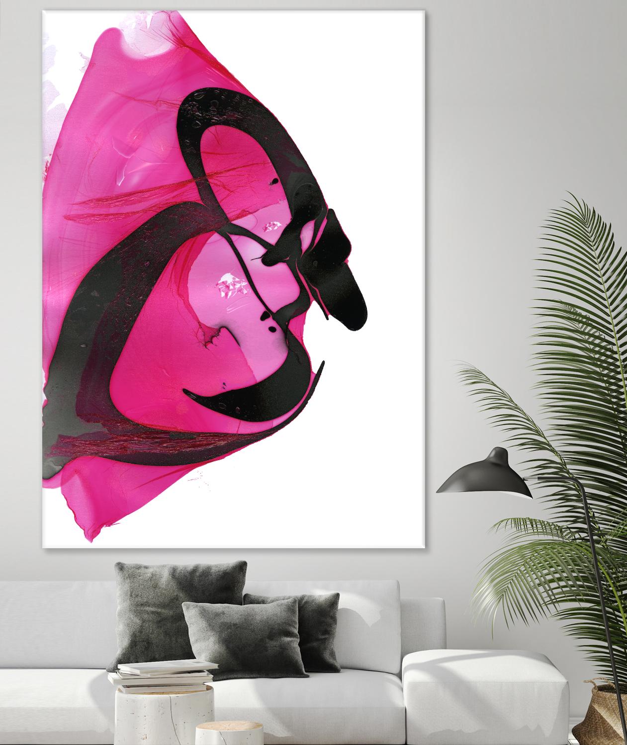 Nail Polish Abstract B by THE Studio on GIANT ART - grey abstract