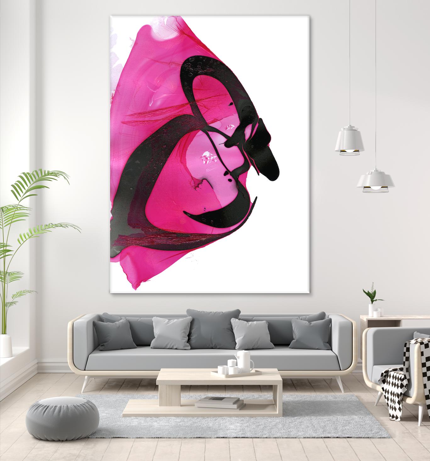 Nail Polish Abstract B by THE Studio on GIANT ART - grey abstract