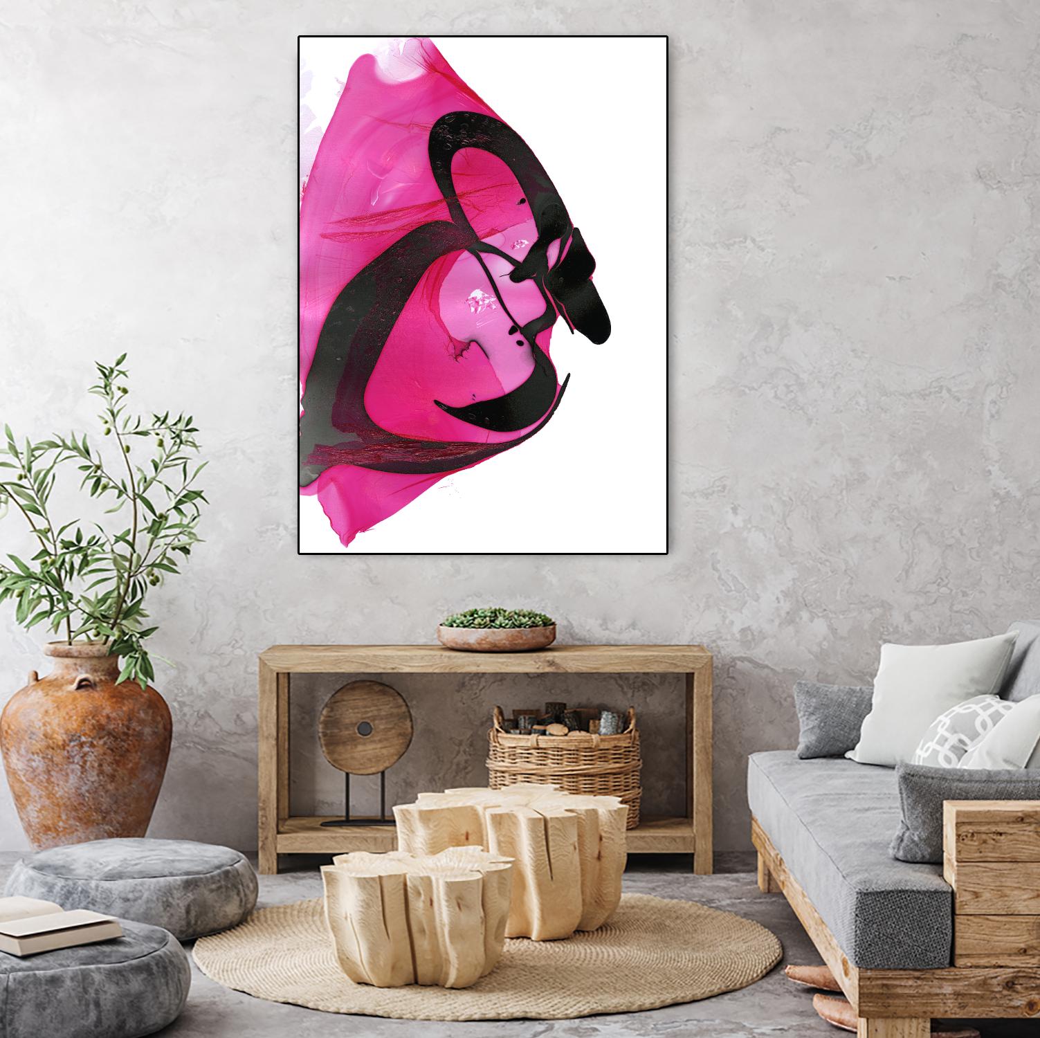 Nail Polish Abstract B by THE Studio on GIANT ART - grey abstract