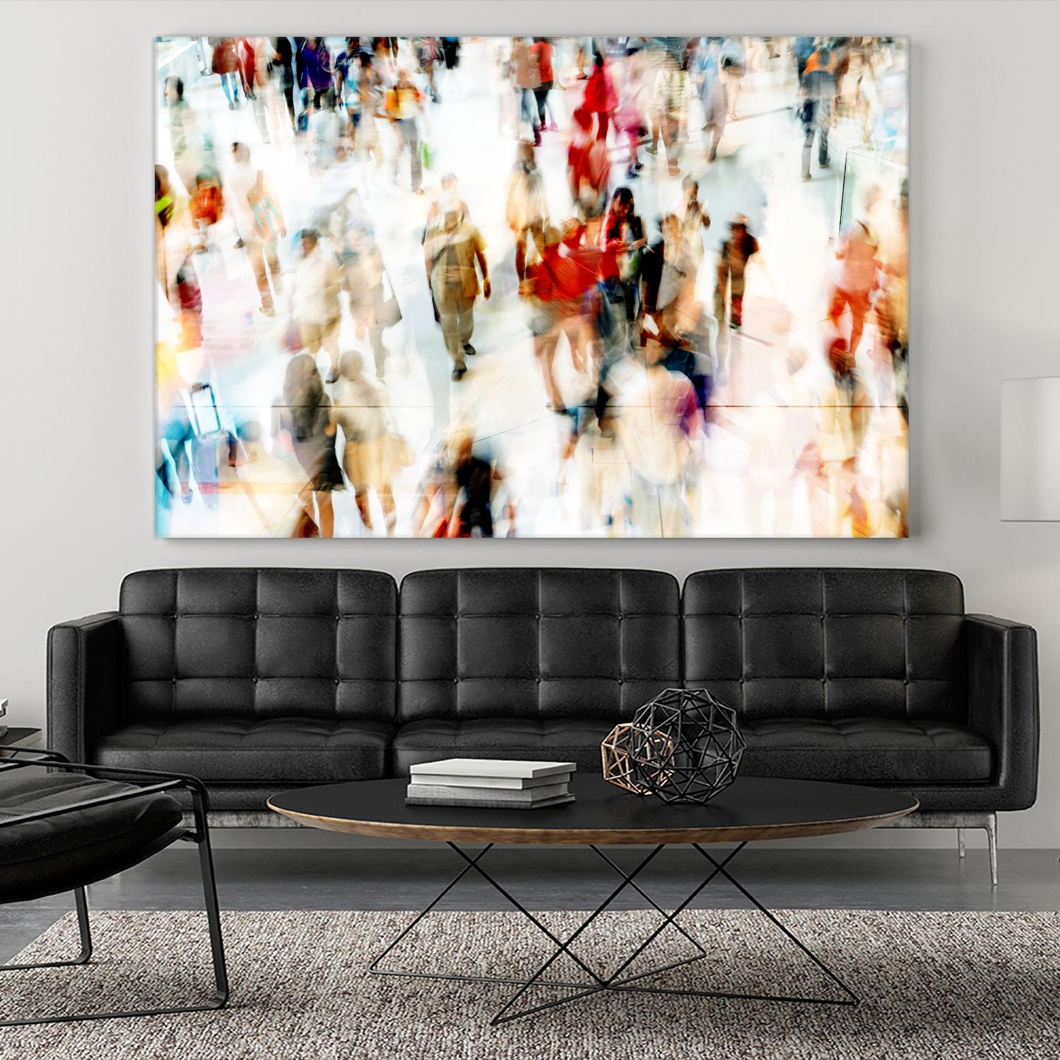 In Transit A by THE Studio on GIANT ART - red everyday life