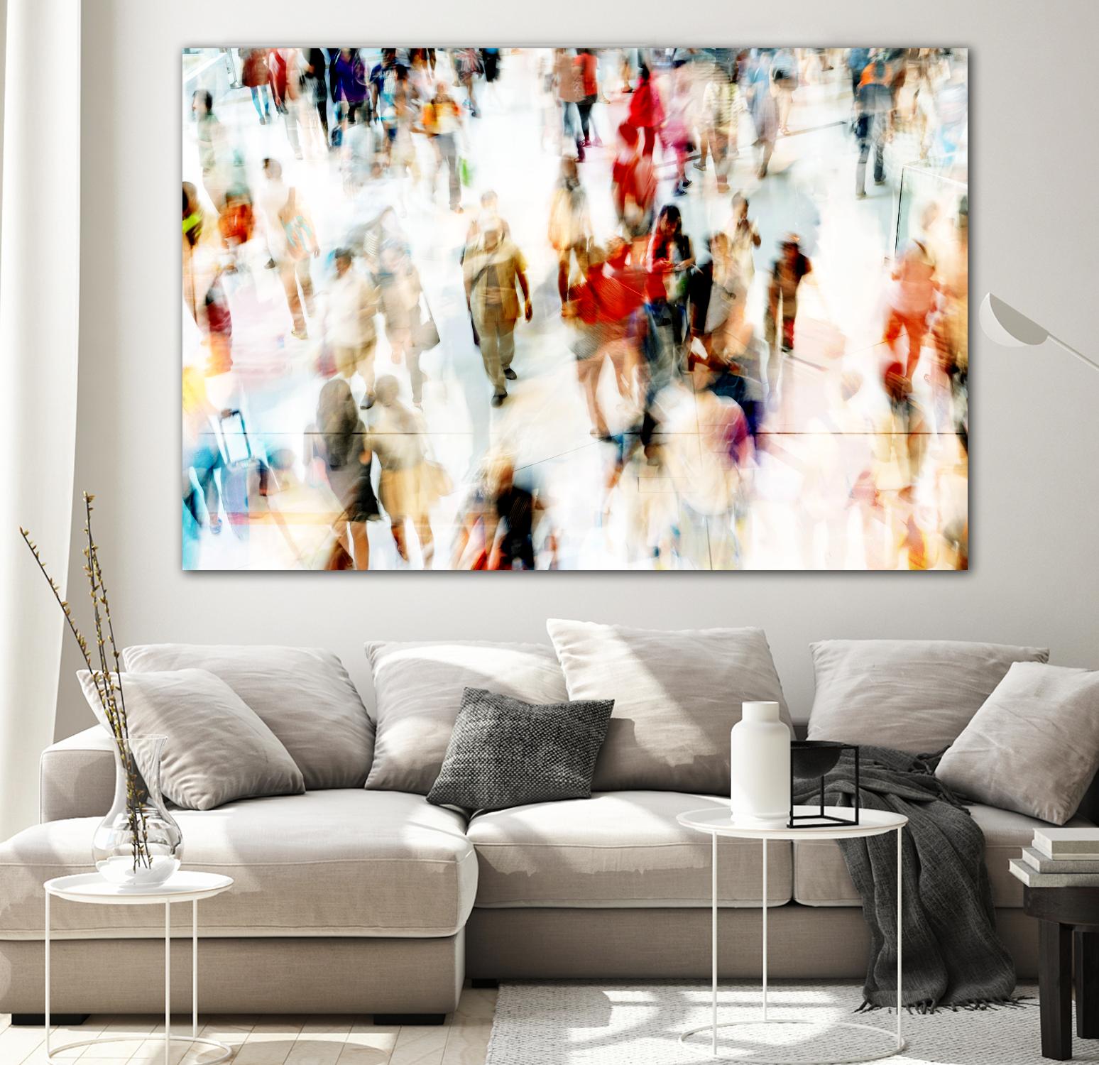 In Transit A by THE Studio on GIANT ART - red everyday life