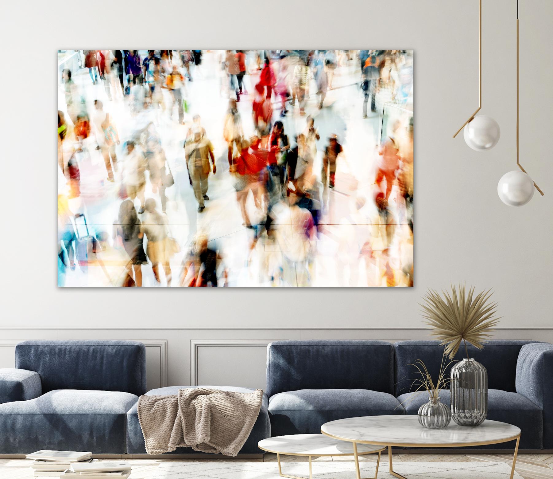 In Transit A by THE Studio on GIANT ART - red everyday life