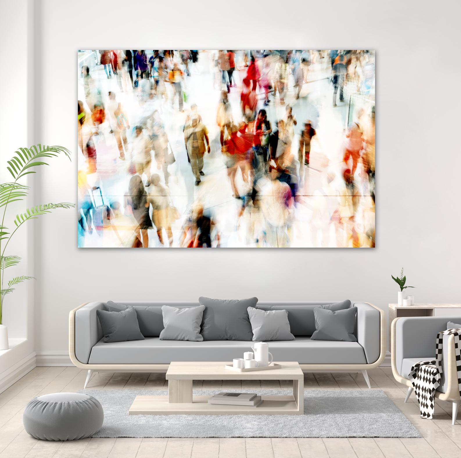 In Transit A by THE Studio on GIANT ART - red everyday life