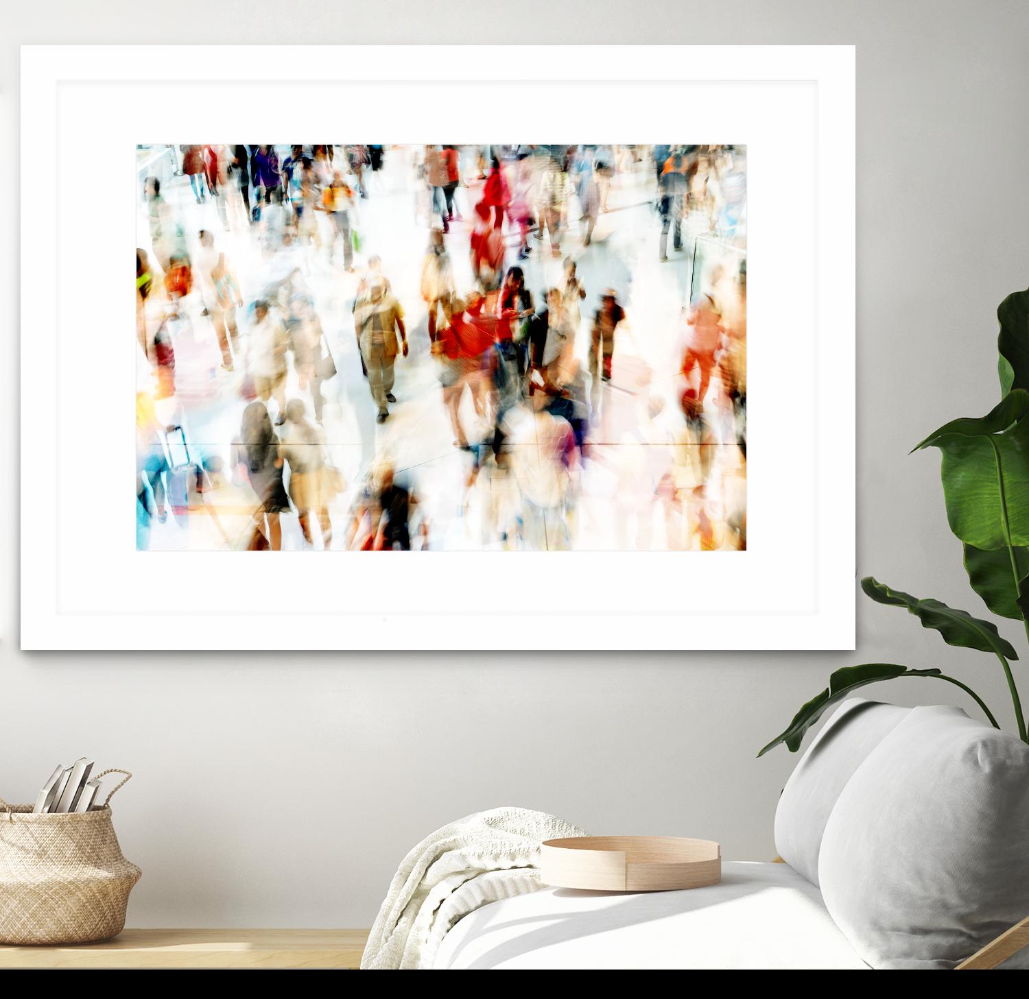 In Transit A by THE Studio on GIANT ART - red everyday life