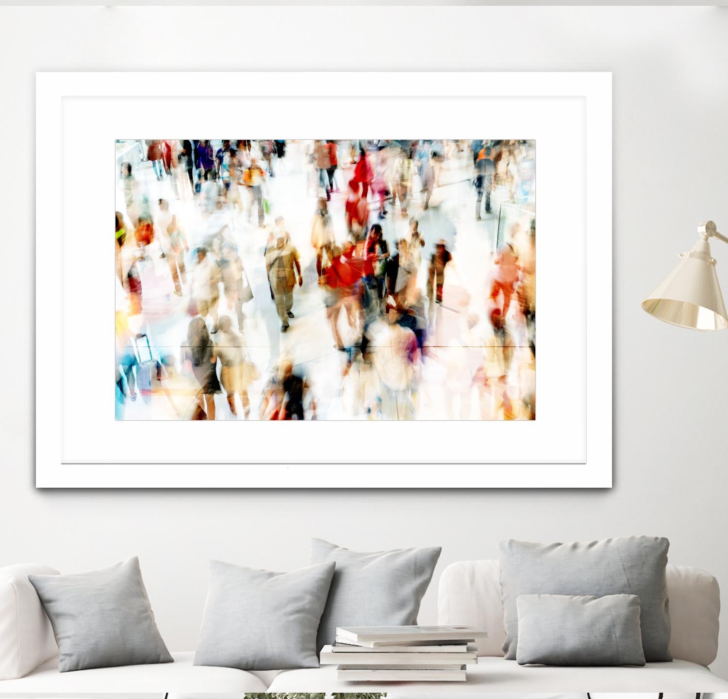 In Transit A by THE Studio on GIANT ART - red everyday life