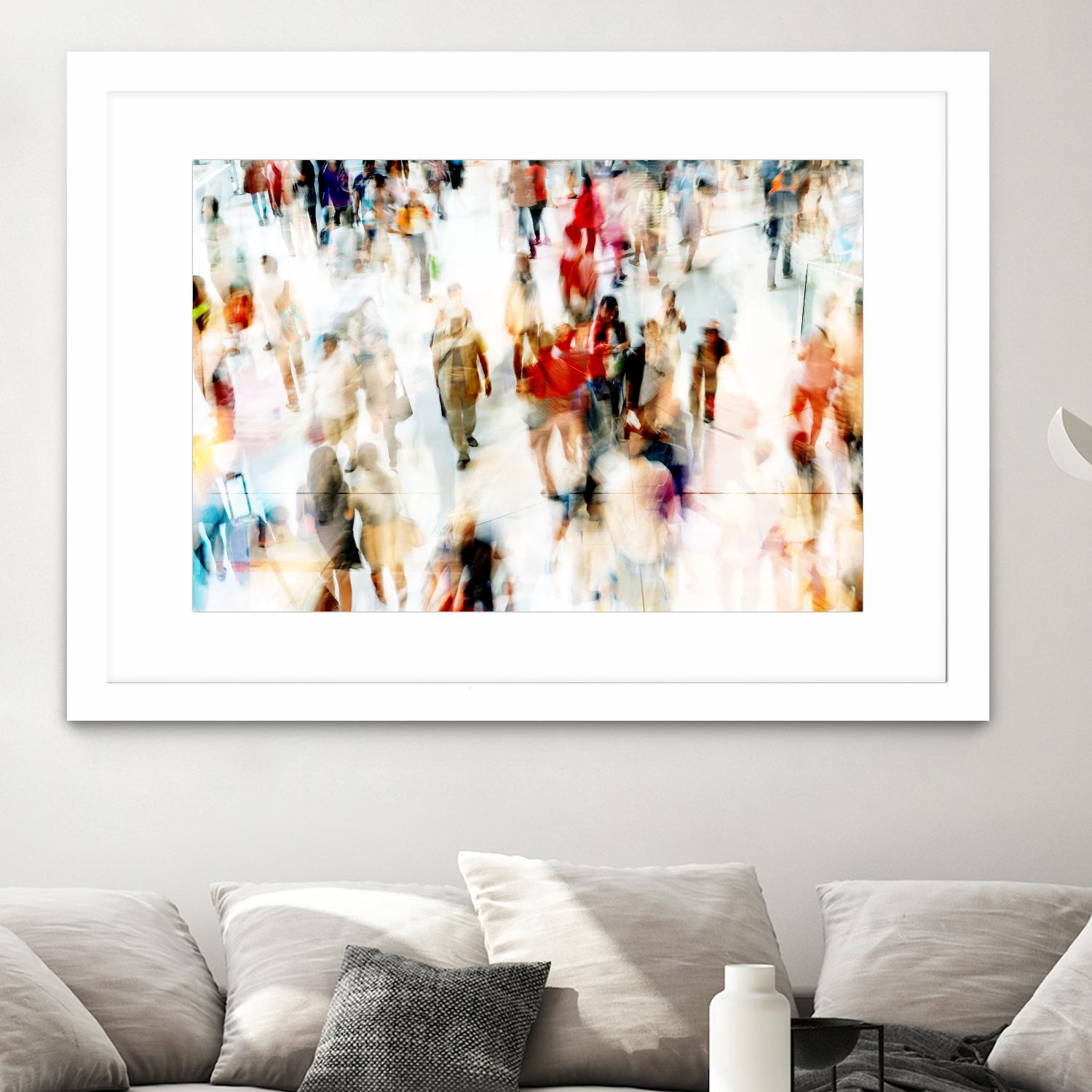 In Transit A by THE Studio on GIANT ART - red everyday life