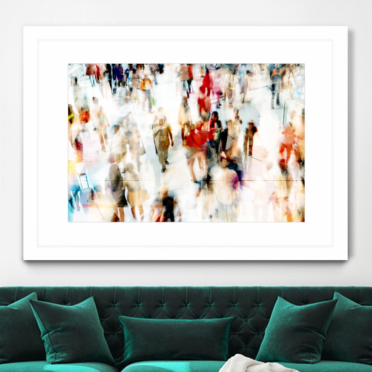 In Transit A by THE Studio on GIANT ART - red everyday life