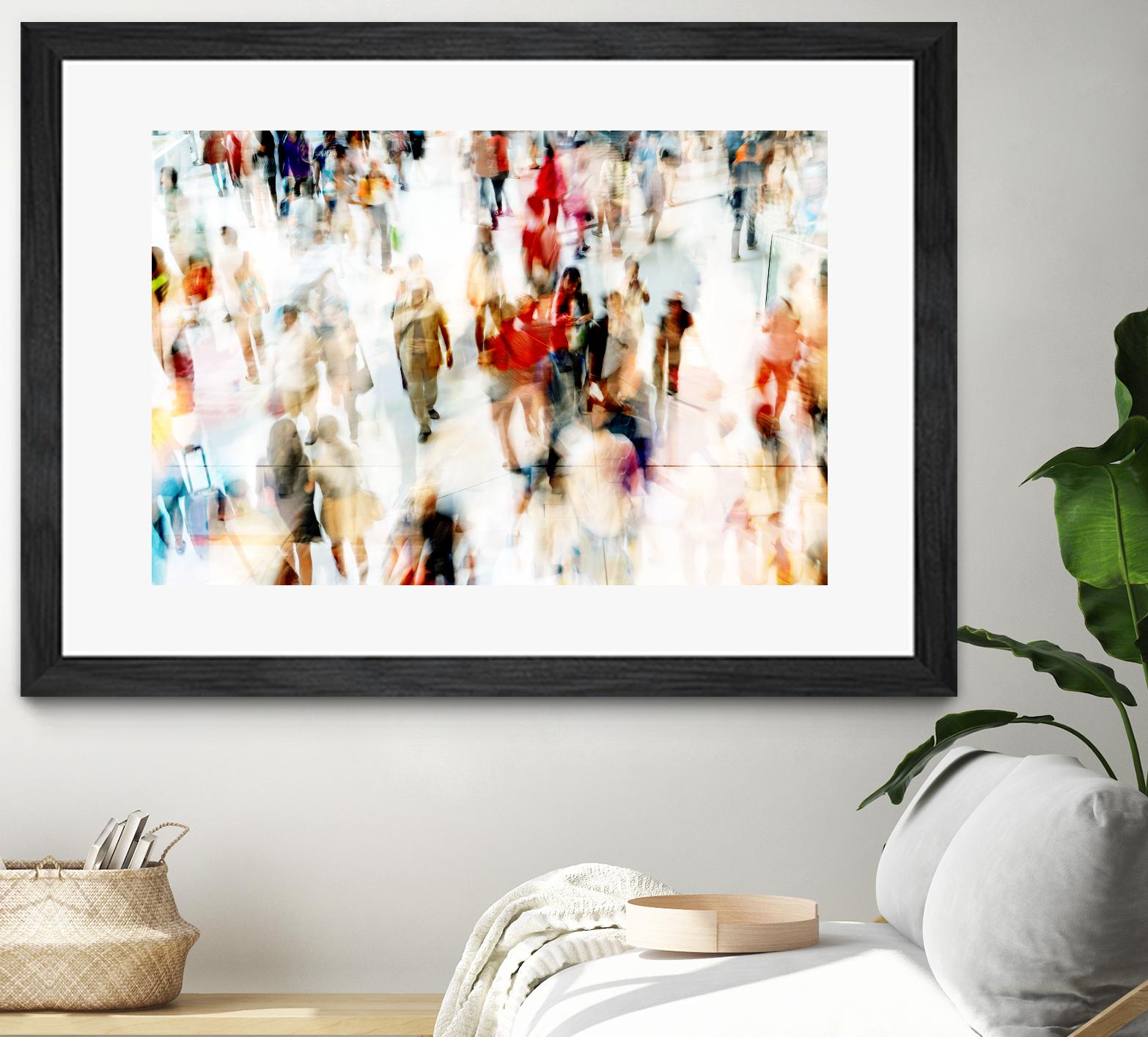 In Transit A by THE Studio on GIANT ART - red everyday life