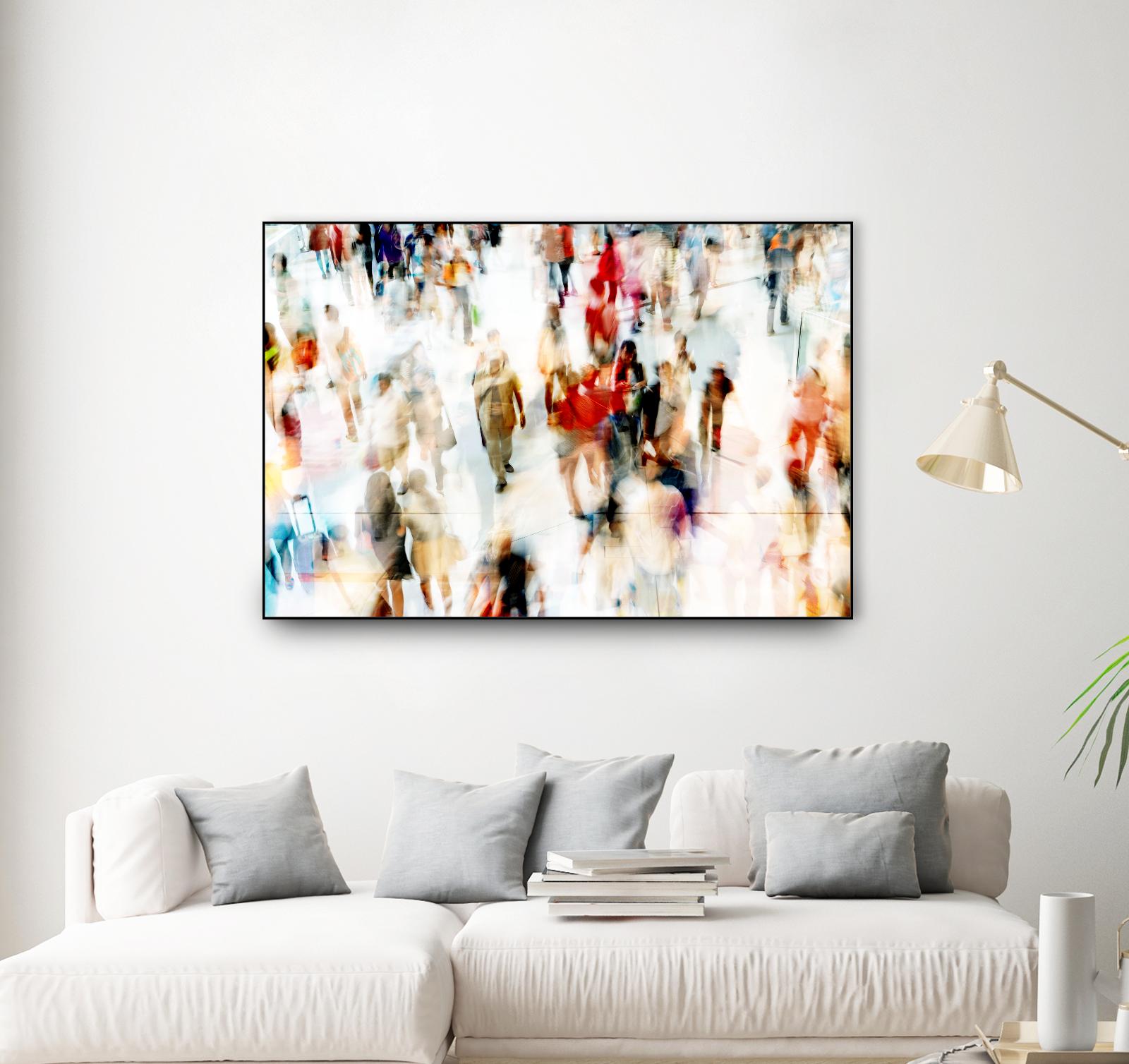 In Transit A by THE Studio on GIANT ART - red everyday life