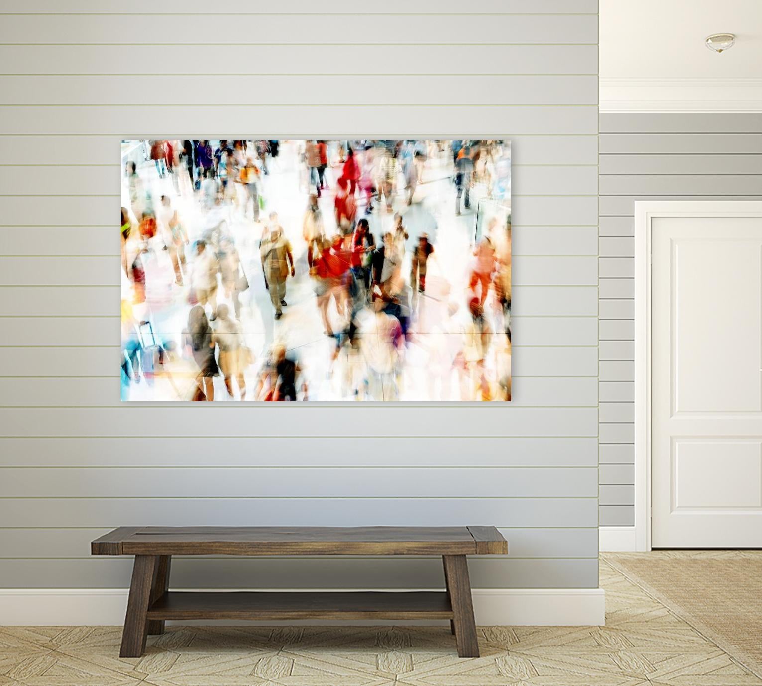 In Transit A by THE Studio on GIANT ART - red everyday life