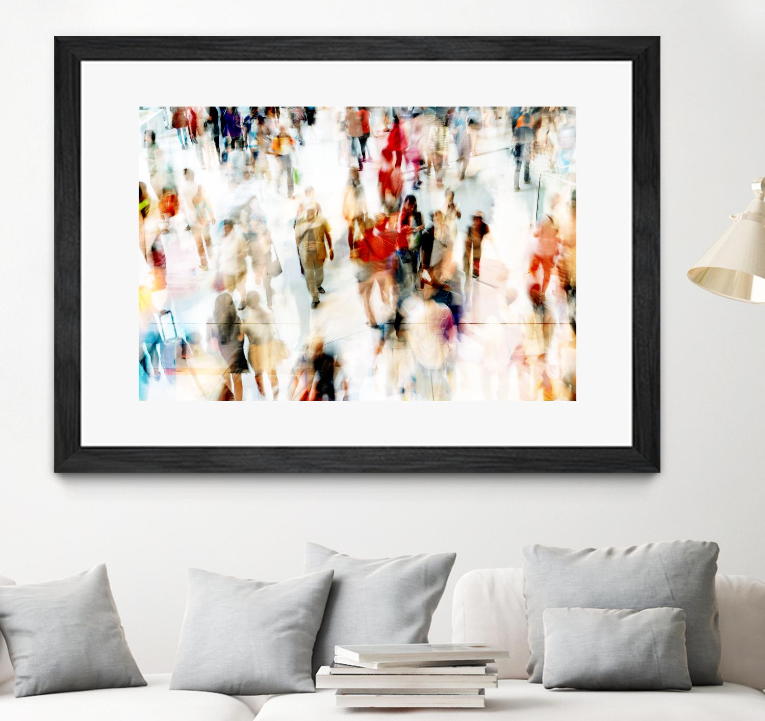 In Transit A by THE Studio on GIANT ART - red everyday life